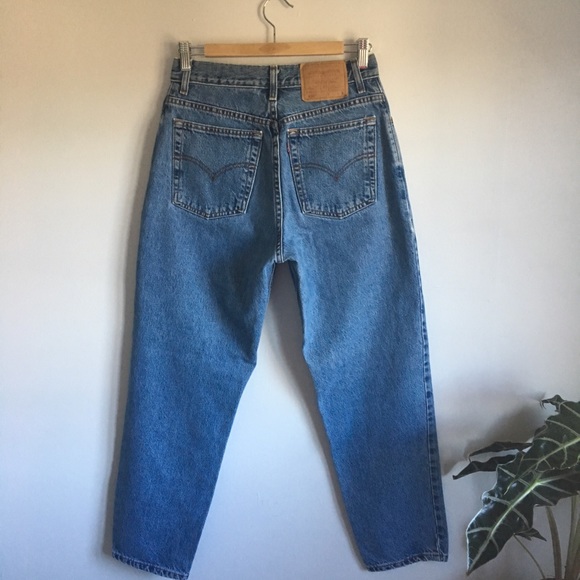 Levi’s 90’s High Waisted Vintage Red Tab 550 Jeans - Picture 5 of 8
